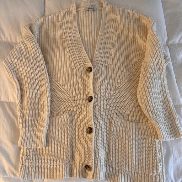 Madewell textural stitch cardigan - Picture 4 of 6